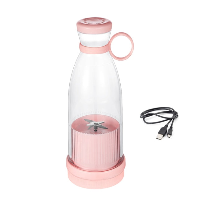 Portable blender mixer with battery