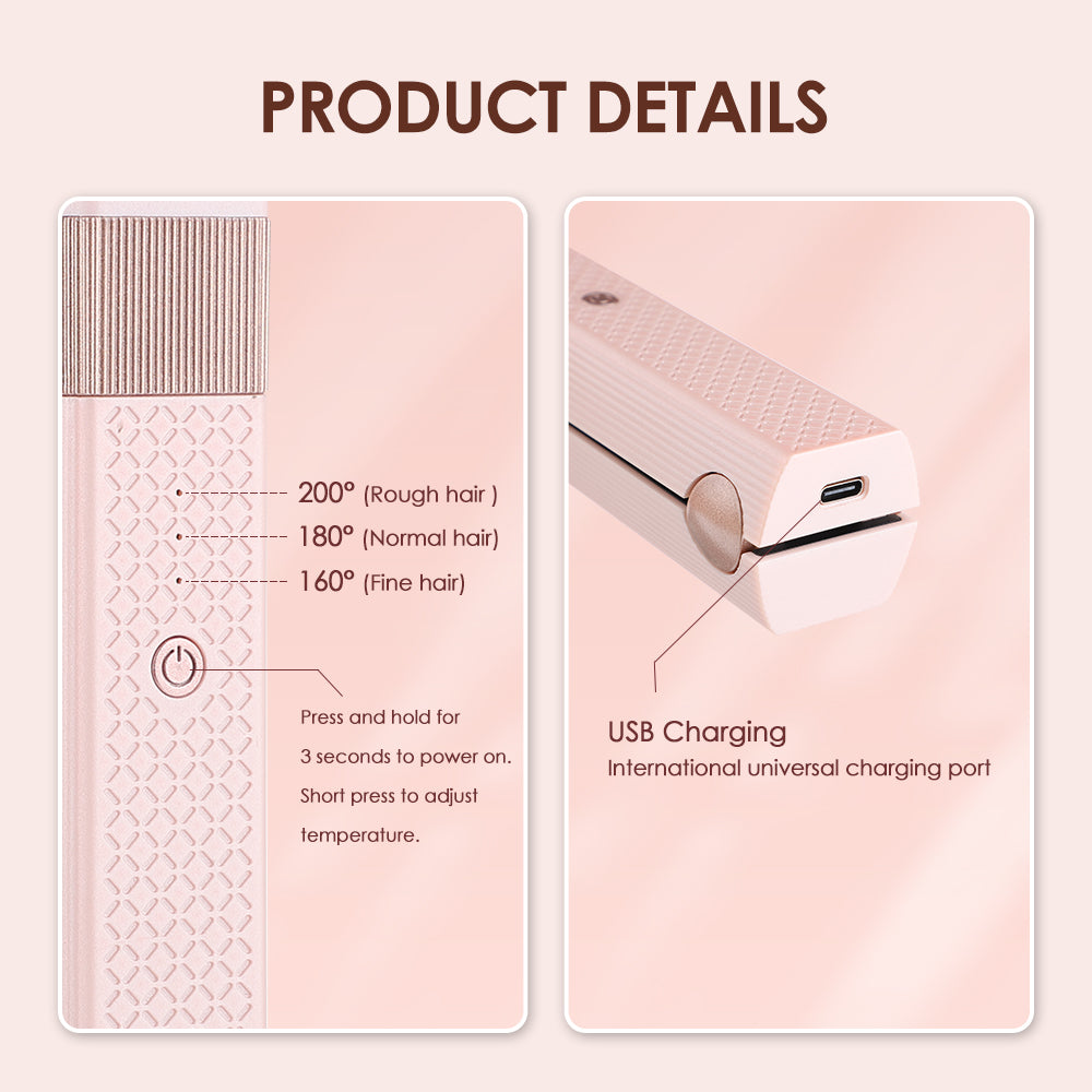 USB Portable Hair Straightener