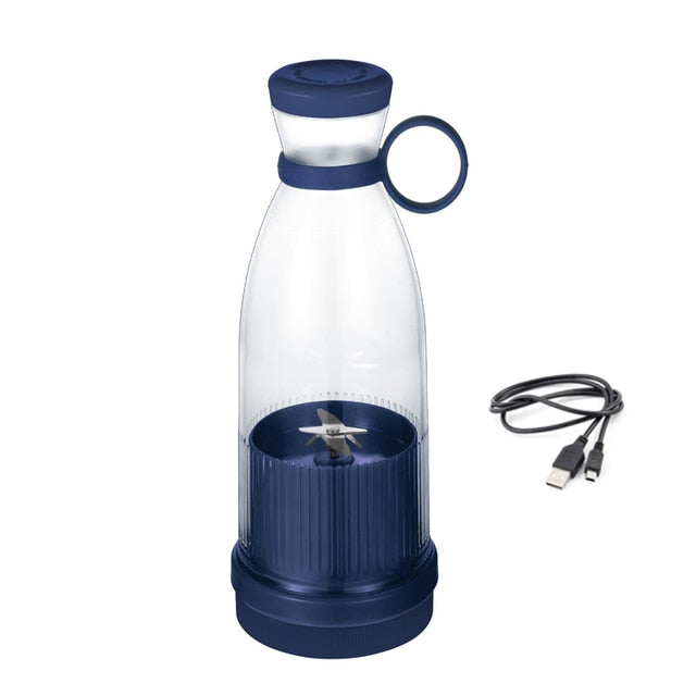 Portable blender mixer with battery