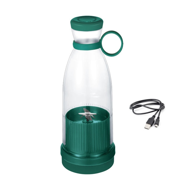 Portable blender mixer with battery